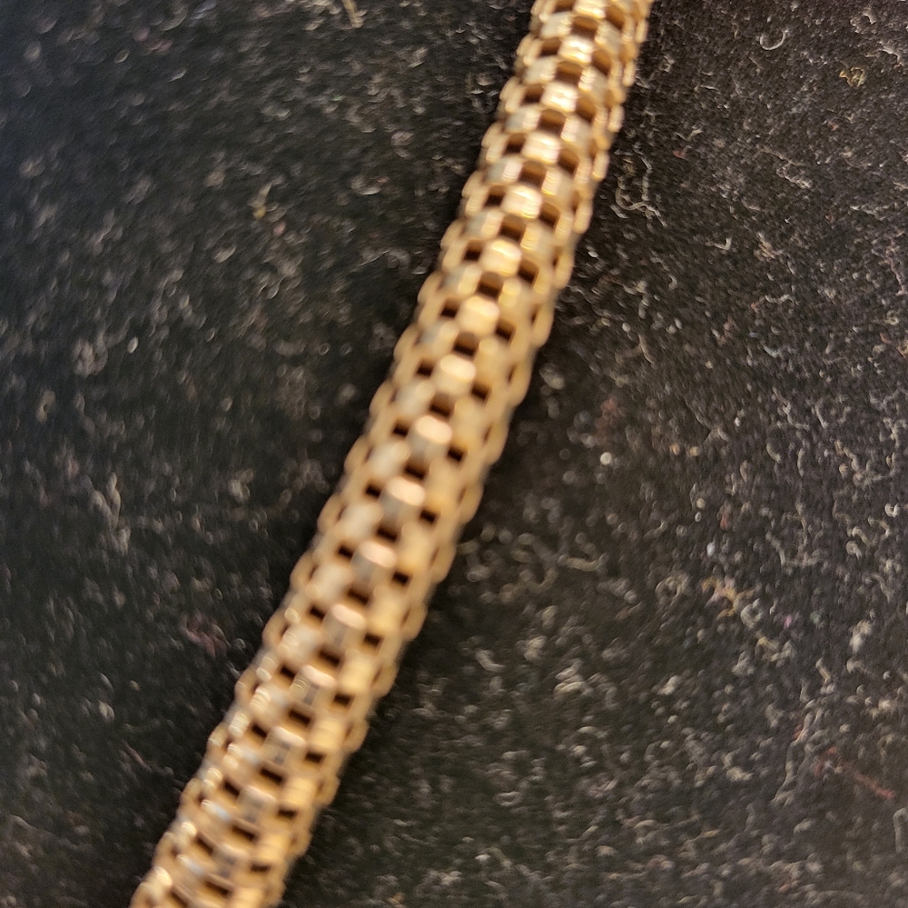 Solid Sterling Silver Chain With Lapis Pendant - image 6